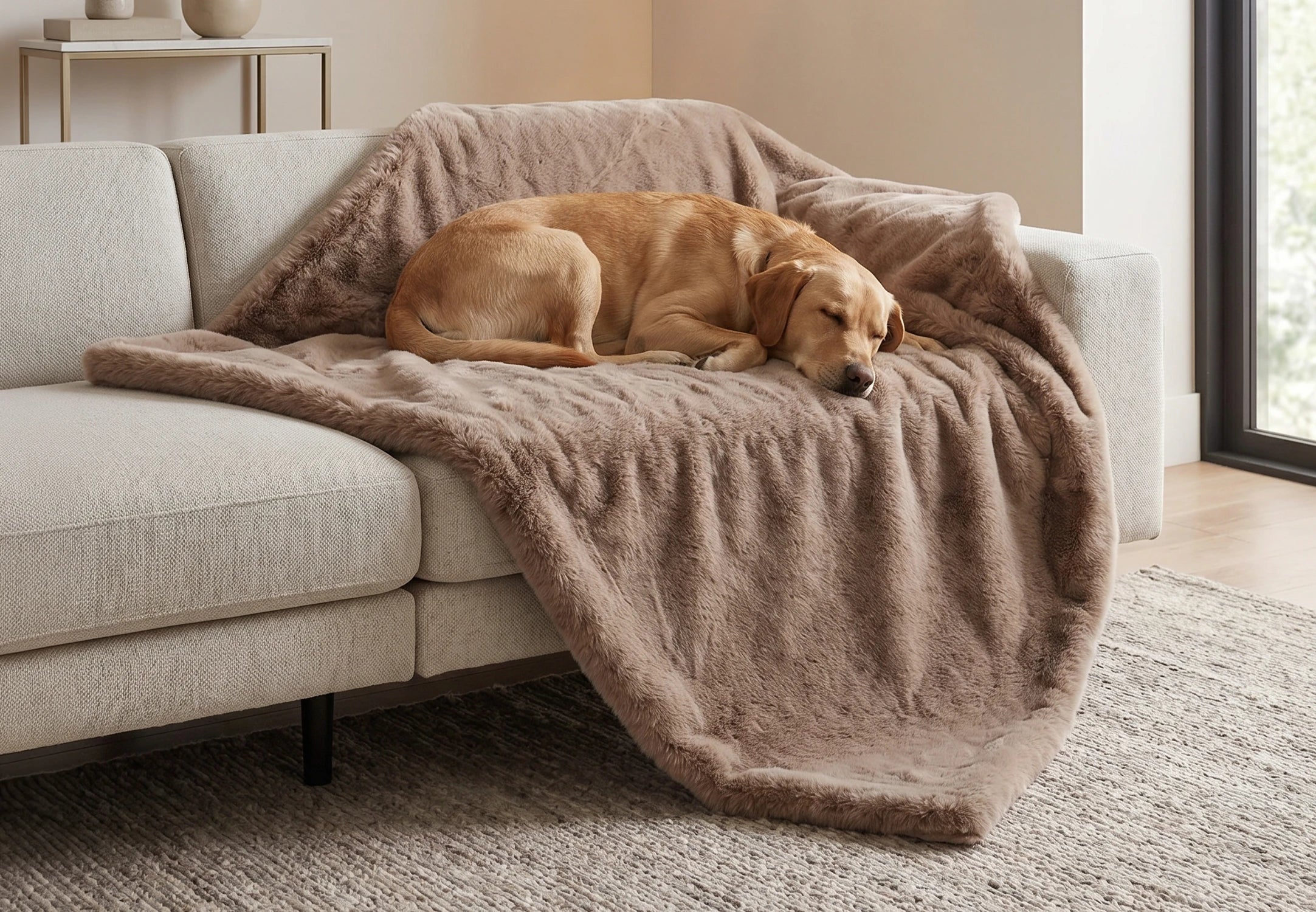 CAILY | Hundedecke & Sofaschutz – Wasserdicht, waschbar & super weich